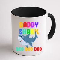 Colorful Daddy Shark Doo Doo Doo Mug