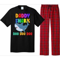 Colorful Daddy Shark Doo Doo Doo Pajama Set