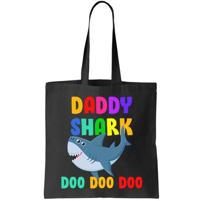 Colorful Daddy Shark Doo Doo Doo Bag
