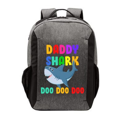 Colorful Daddy Shark Doo Doo Doo Vector Backpack