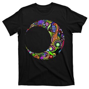 Colorful Demilune Half Moon T-Shirt