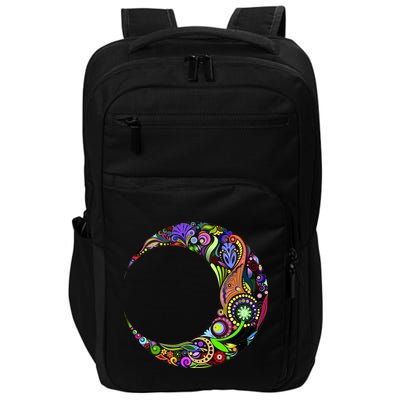 Colorful Demilune Half Moon Impact Tech Backpack