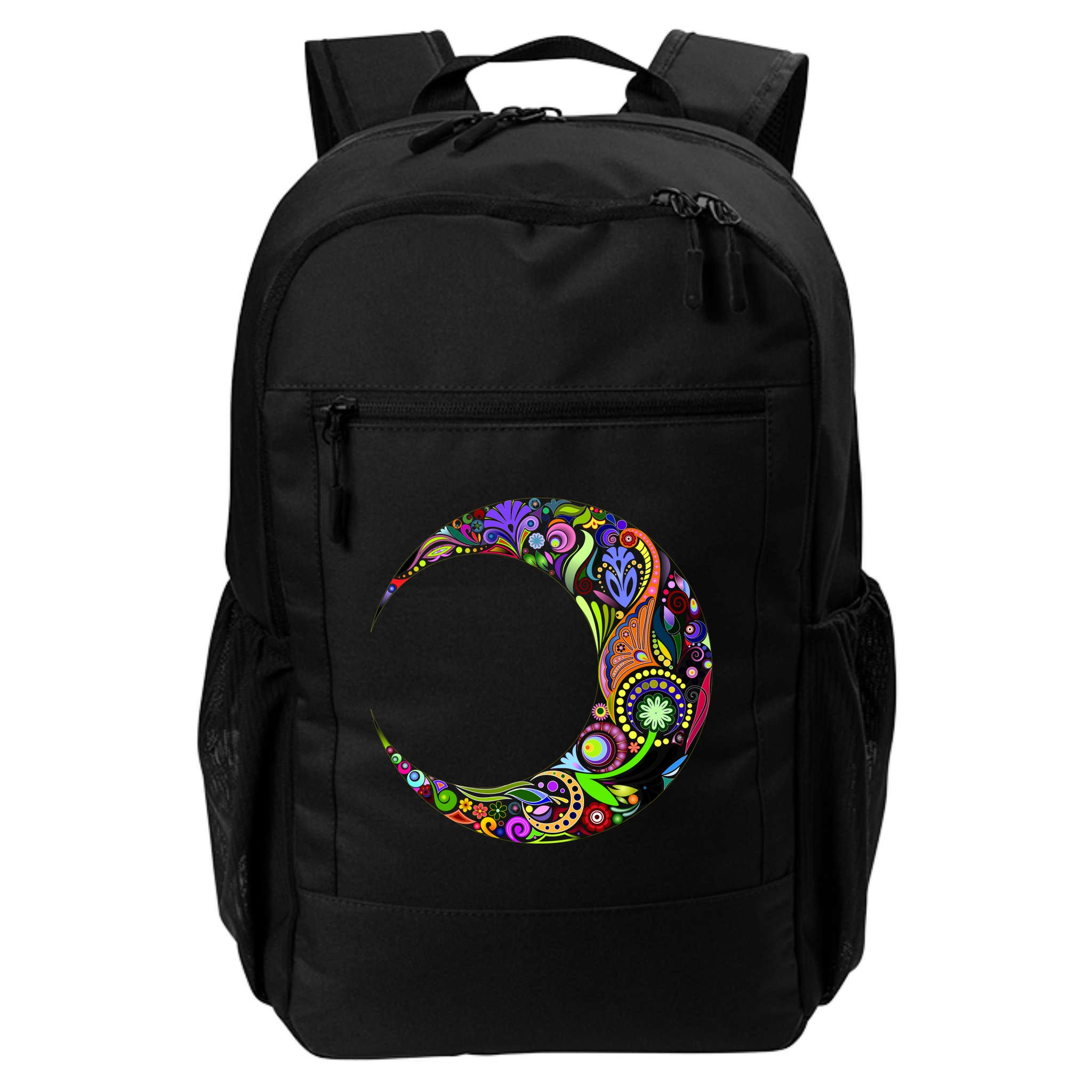 Colorful Demilune Half Moon Backpack