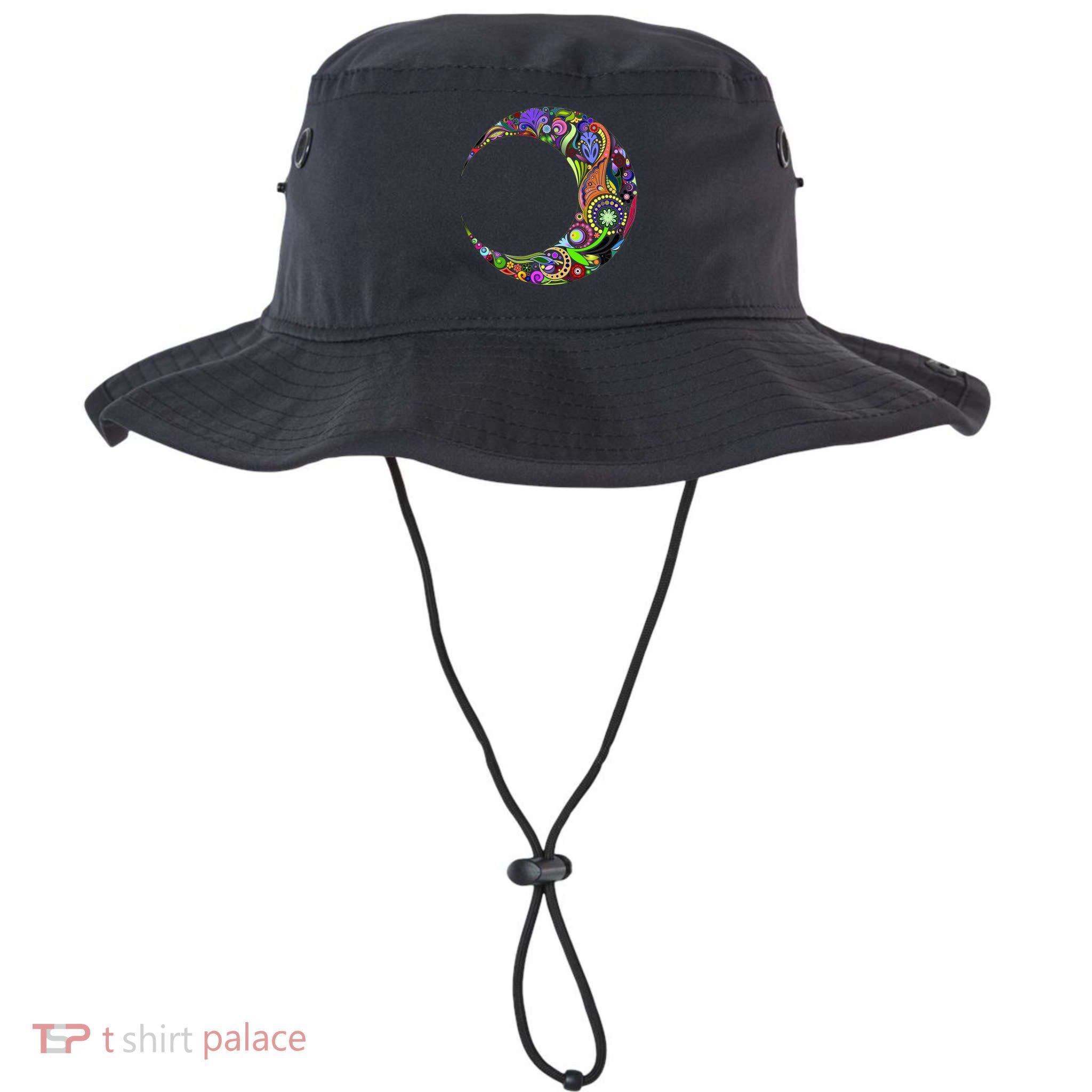Colorful Demilune Half Moon Bucket Hat