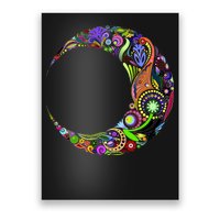 Colorful Demilune Half Moon Poster