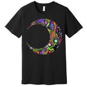 Colorful Demilune Half Moon Premium T-Shirt