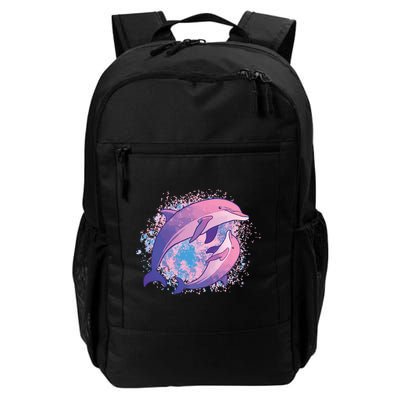 Colorful Dolphin Backpack