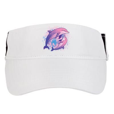Colorful Dolphin Adult Drive Performance Visor