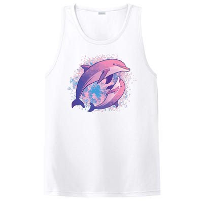 Colorful Dolphin PosiCharge Competitor Tank