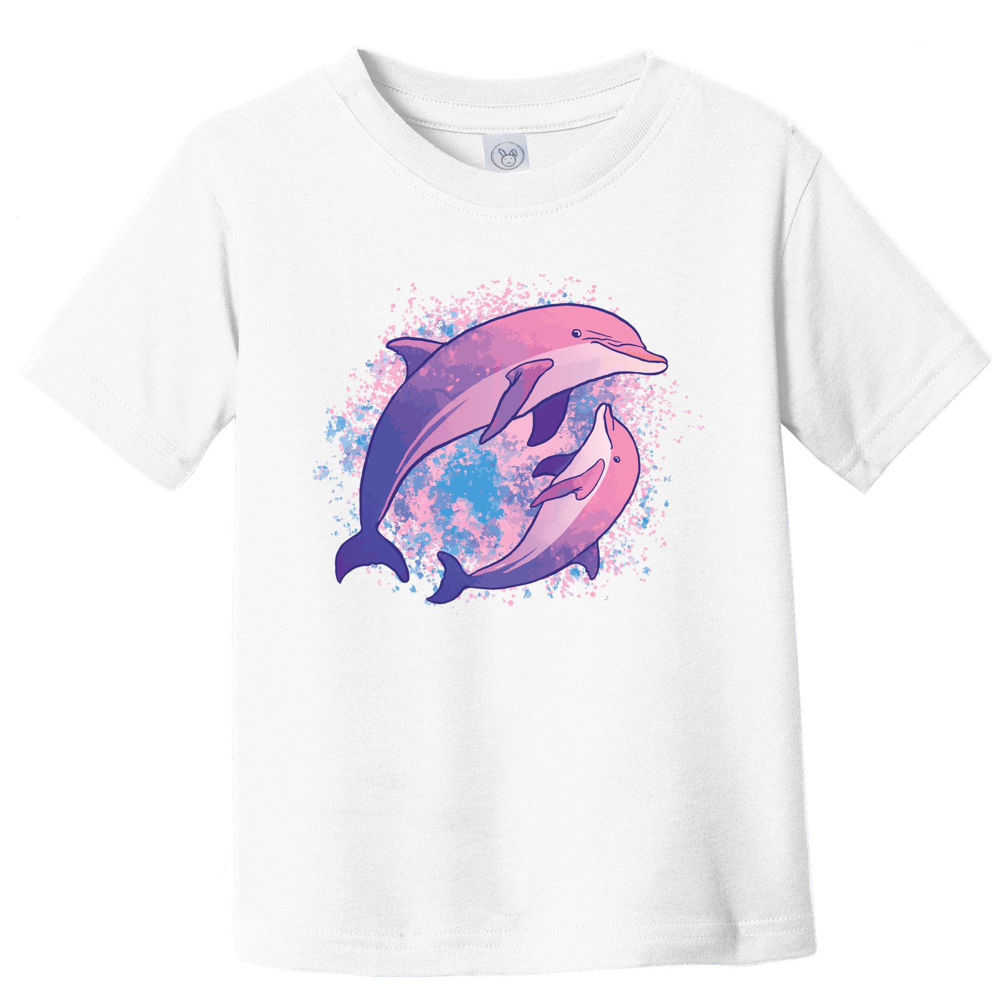 Colorful Dolphin Toddler T-Shirt