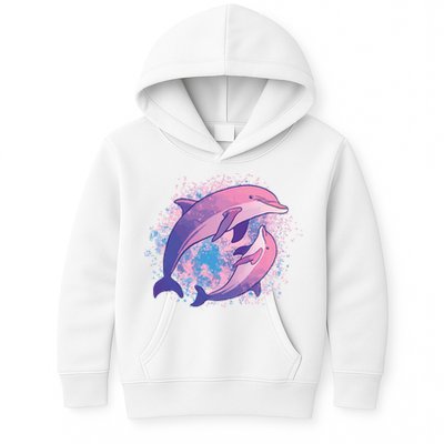 Colorful Dolphin Kids Hoodie