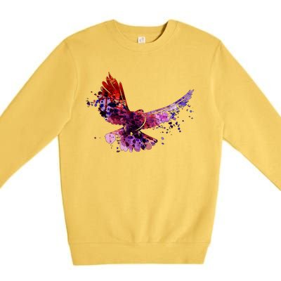 Colorful Dove Premium Crewneck Sweatshirt