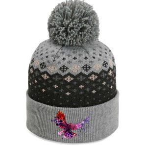 Colorful Dove The Baniff Cuffed Pom Beanie