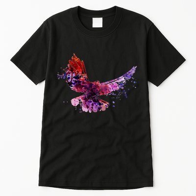 Colorful Dove Tall T-Shirt