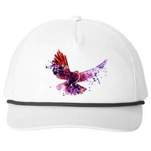 Colorful Dove Snapback Five-Panel Rope Hat