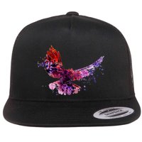 Colorful Dove Flatbill Hat