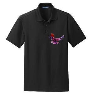 Colorful Dove Dry Zone Grid Polo