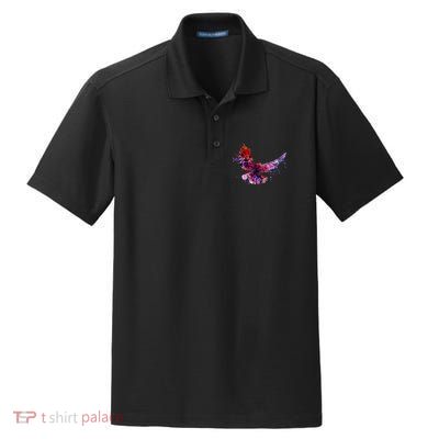 Colorful Dove Dry Zone Grid Polo