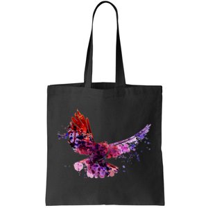 Colorful Dove Tote Bag