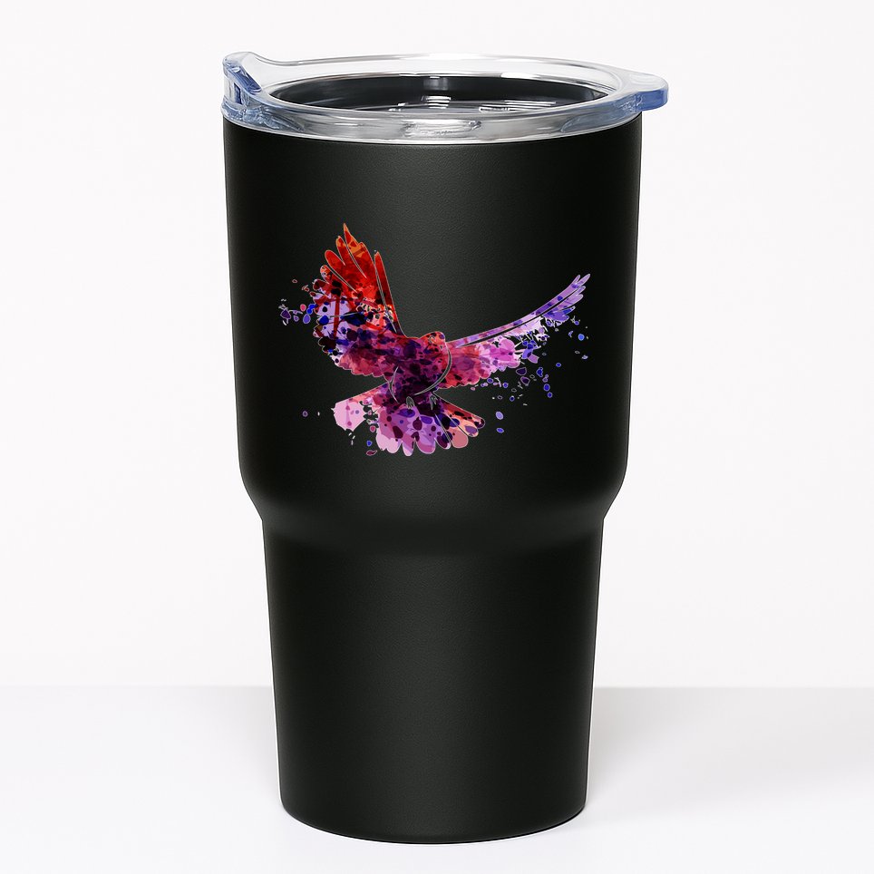 Colorful Dove Tumbler