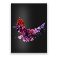 Colorful Dove Poster