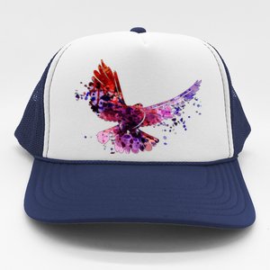 Colorful Dove Trucker Hat