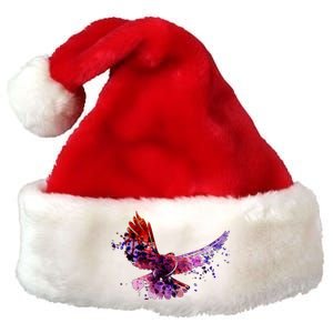 Colorful Dove Premium Christmas Santa Hat