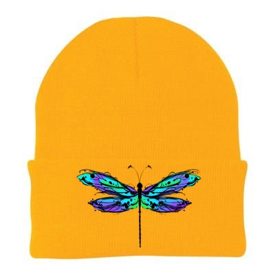 Colorful Dragonfly Knit Cap Winter Beanie