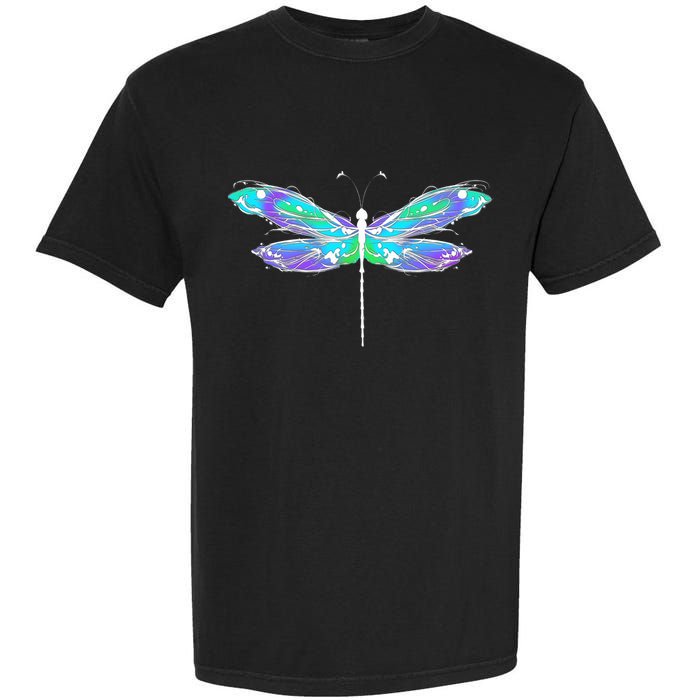 Colorful Dragonfly Garment-Dyed Heavyweight T-Shirt