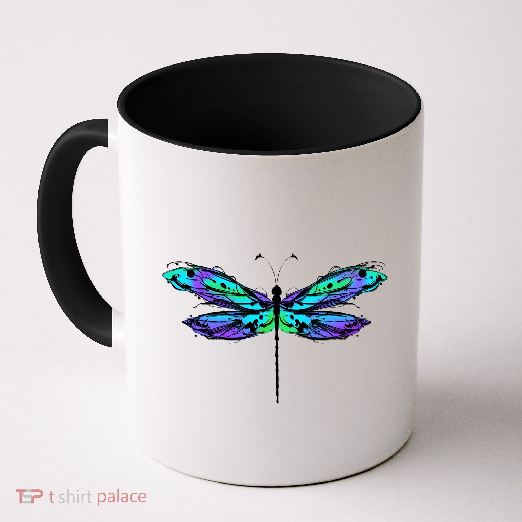 Colorful Dragonfly Mug