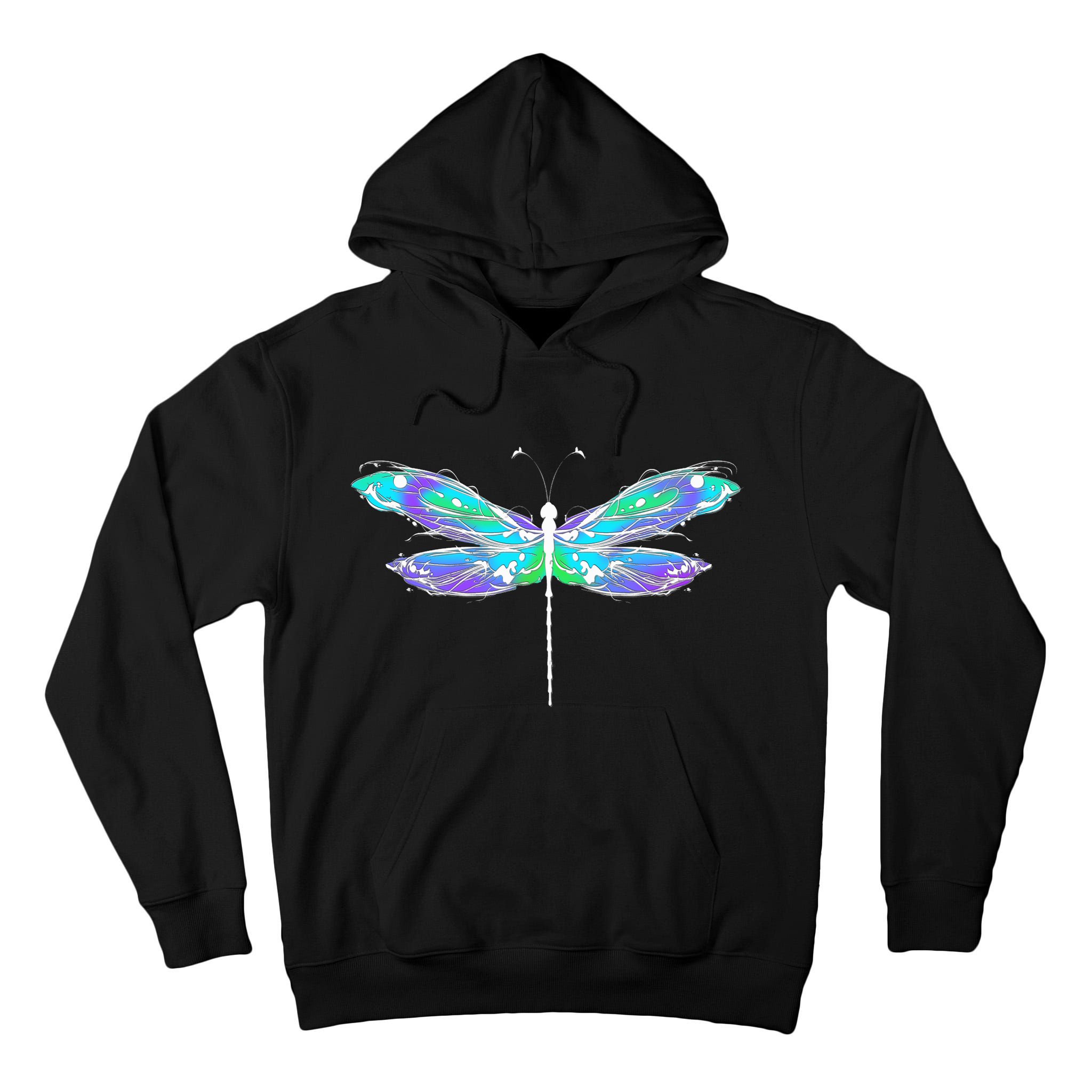 Colorful Dragonfly Tall Hoodie
