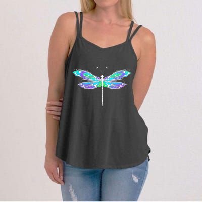 Colorful Dragonfly Women's Strappy Tank