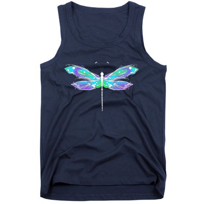 Colorful Dragonfly Tank Top