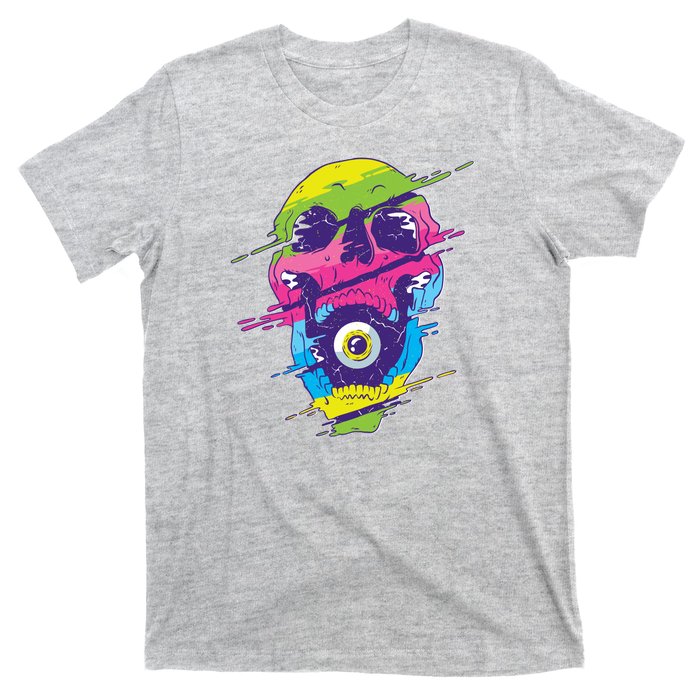 Colorful Eye Skull T-Shirt