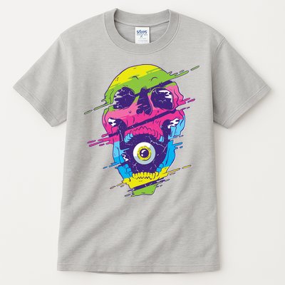 Colorful Eye Skull Tall T-Shirt