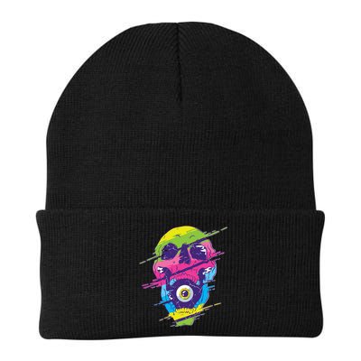 Colorful Eye Skull Beanie