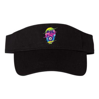 Colorful Eye Skull Visor