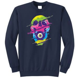 Colorful Eye Skull Sweatshirt