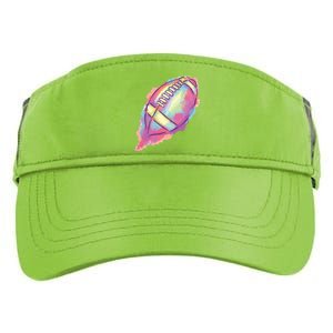 Colorful Football Graphic Adult Drive Performance Visor