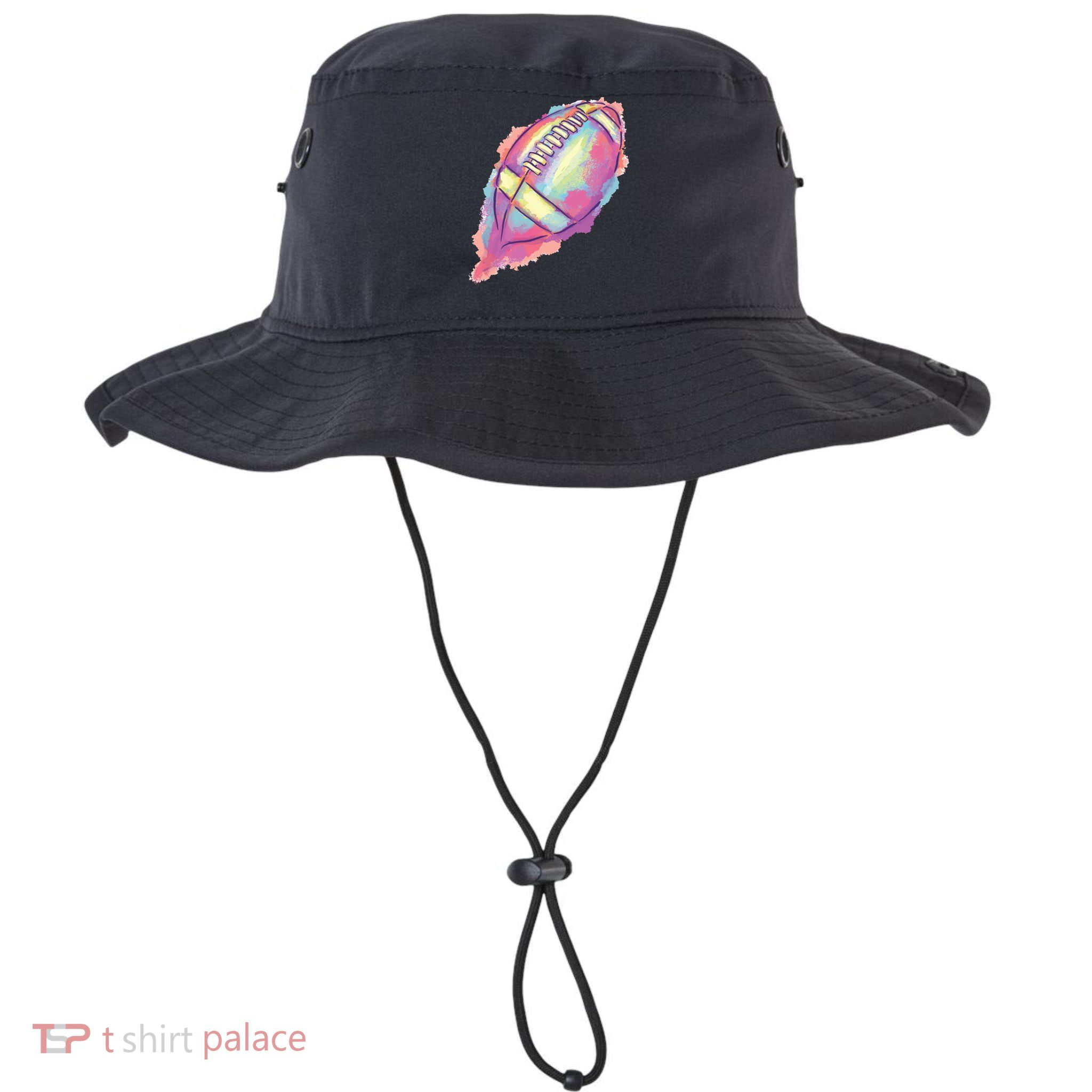 Colorful Football Graphic Legacy Cool Fit Booney Bucket Hat