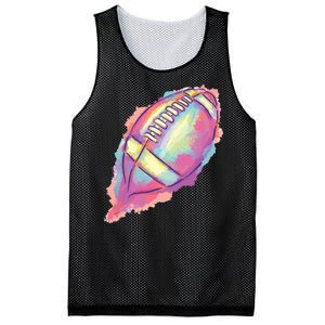 Colorful Football Graphic Mesh Reversible Basketball Jersey Tank