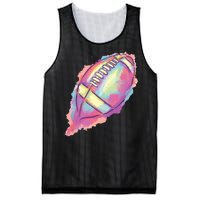 Colorful Football Graphic Mesh Reversible Basketball Jersey Tank