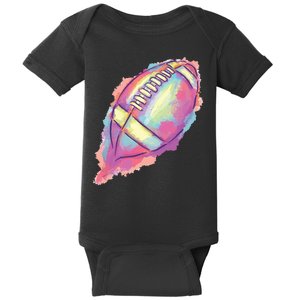 Colorful Football Graphic Baby Bodysuit