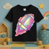 Colorful Football Graphic Toddler T-Shirt