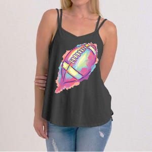 Colorful Football Graphic Women's Strappy Tank