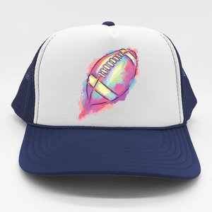 Colorful Football Graphic Trucker Hat