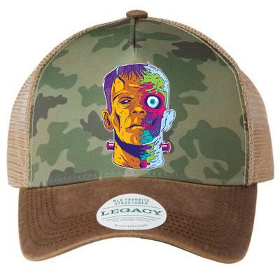 Colorful Frankenstein Legacy Tie Dye Trucker Hat