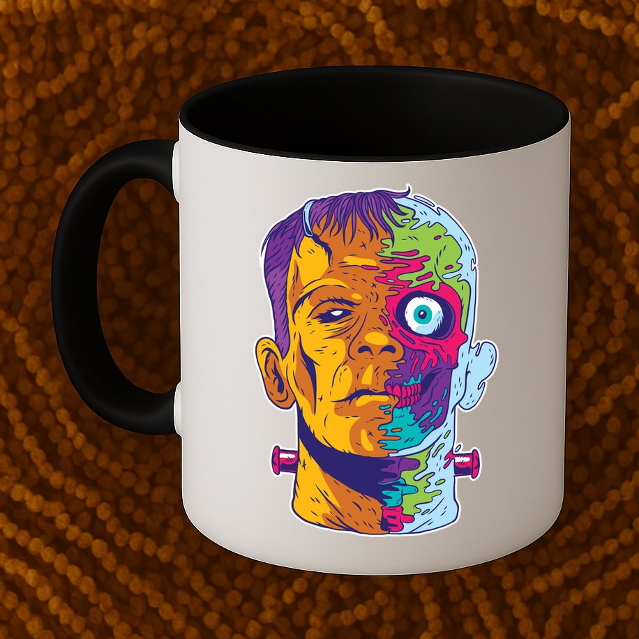 Colorful Frankenstein Mug