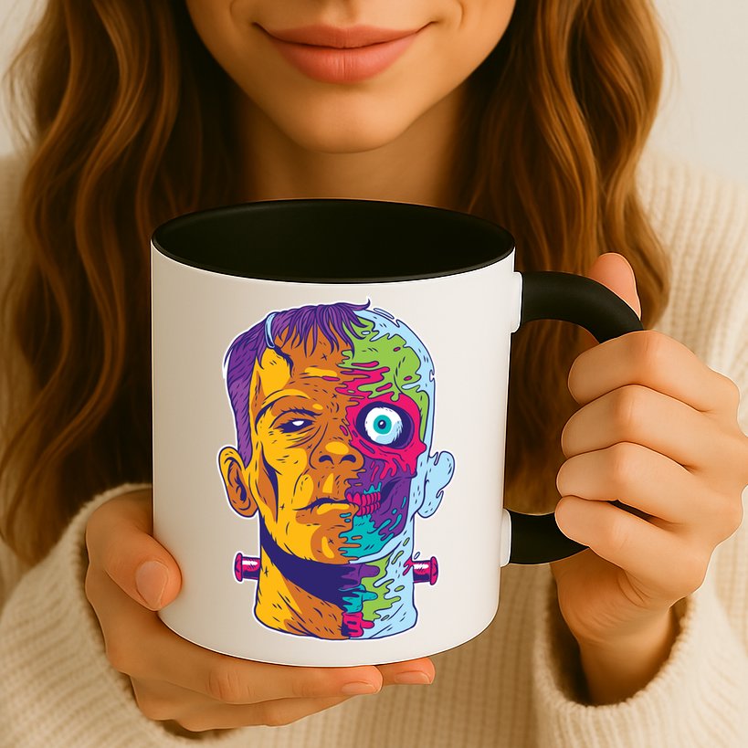 Colorful Frankenstein Mug