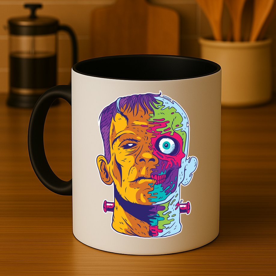 Colorful Frankenstein Mug